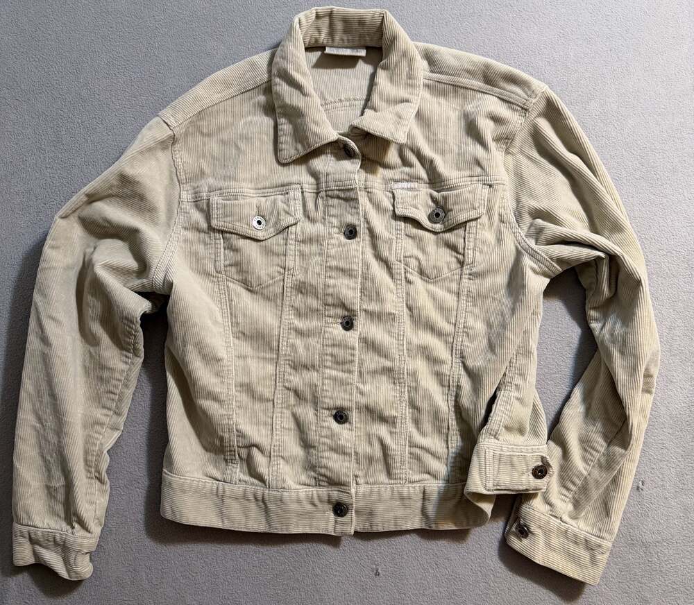 Ethyl Vintage Denim Corduroy Trucker Jacket